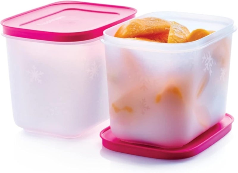 Tupperware Freezer Mates High 1.1L Set (2 Pieces)
